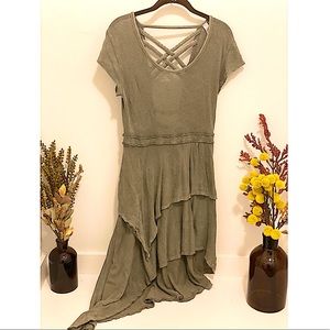 Free People Layered High Low Dress Size XS/TP